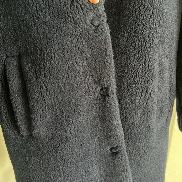 Madewell Sherpa Teddy Coat size L new - Picture 7 of 14